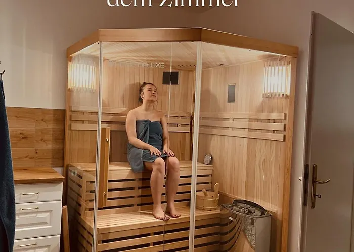 Ferienwohnung Honeymoon Deluxe Wellness Mit Sauna Auf Schloss Falkenhorst